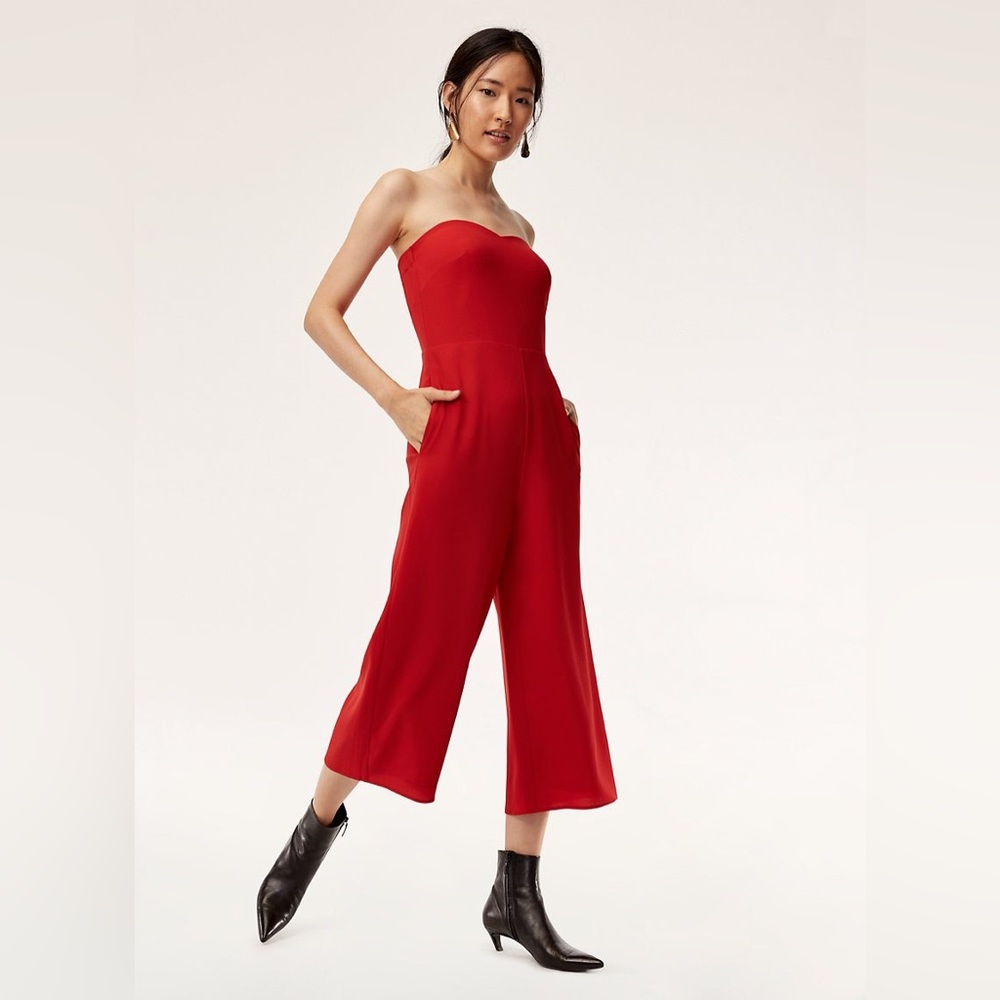 Babaton Rohan Strapless Jumpsuit